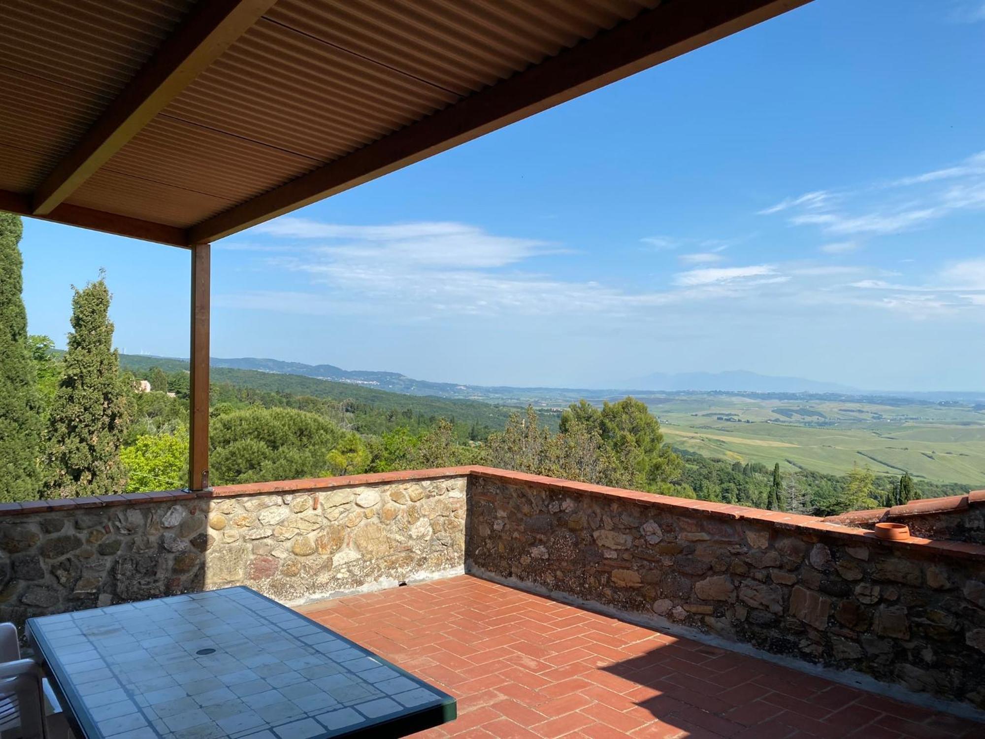 La Ginestra - Terrazza Appartement Orciatico Buitenkant foto